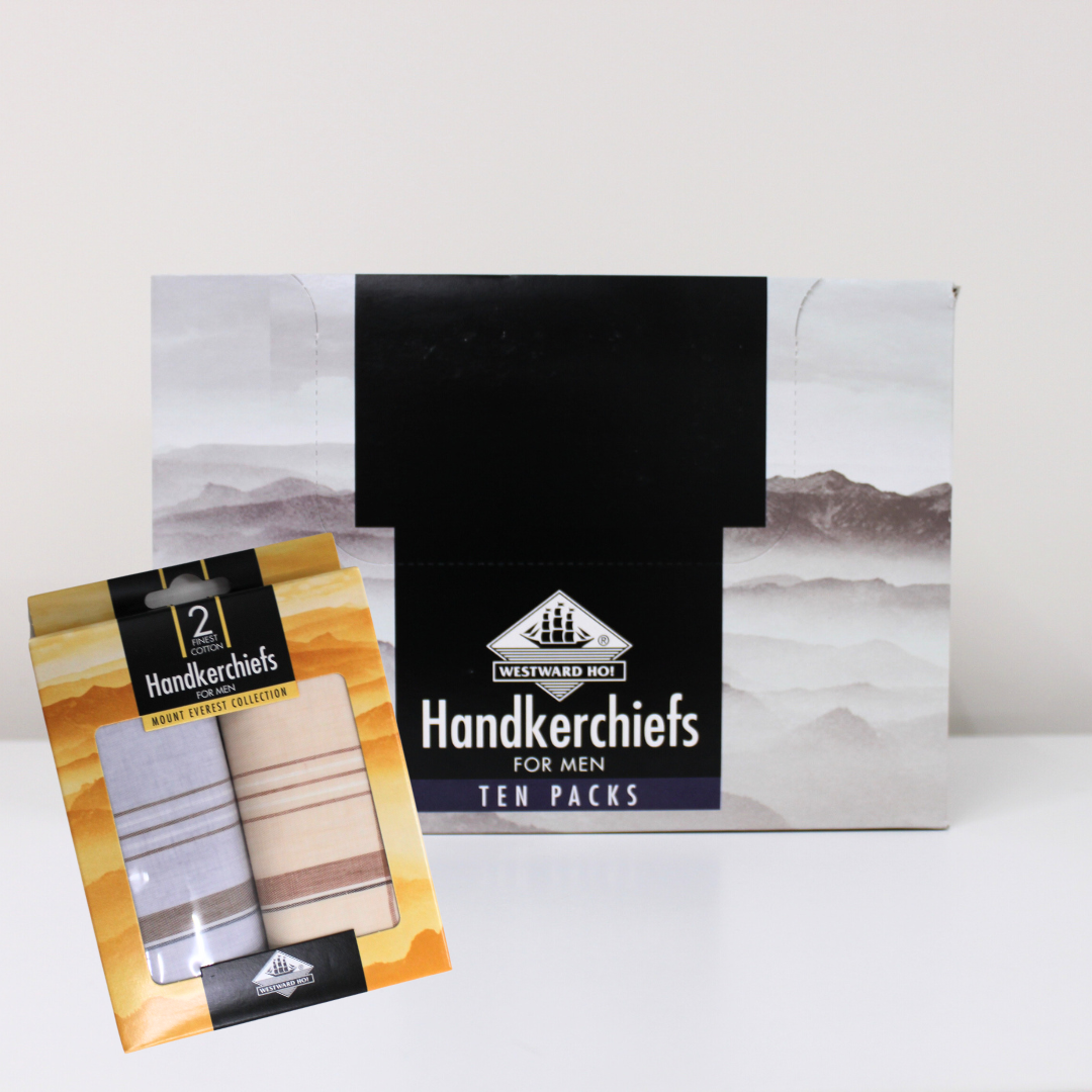 Men's Handkerchief Box Set